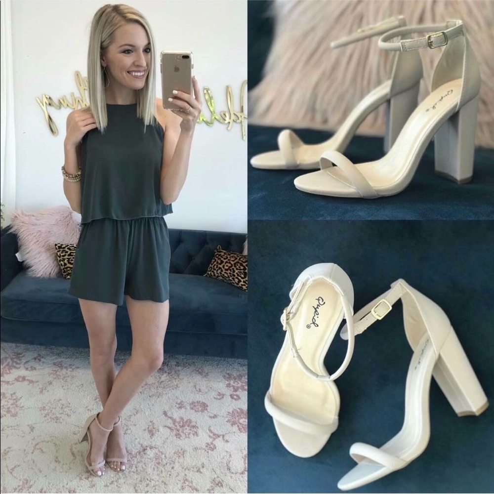 Size 8 nude heels